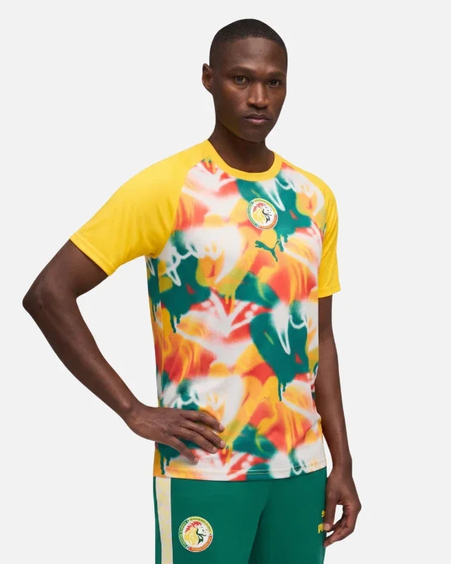 Maillot d'entrainement Sénégal Coupe du Monde 2026 - Jaune
