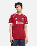 Maillot Domicile Liverpool 2025/2026 - Rouge/Blanc