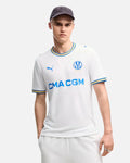 Maillot Domicile OM 2026/2027 - Blanc/Bleu