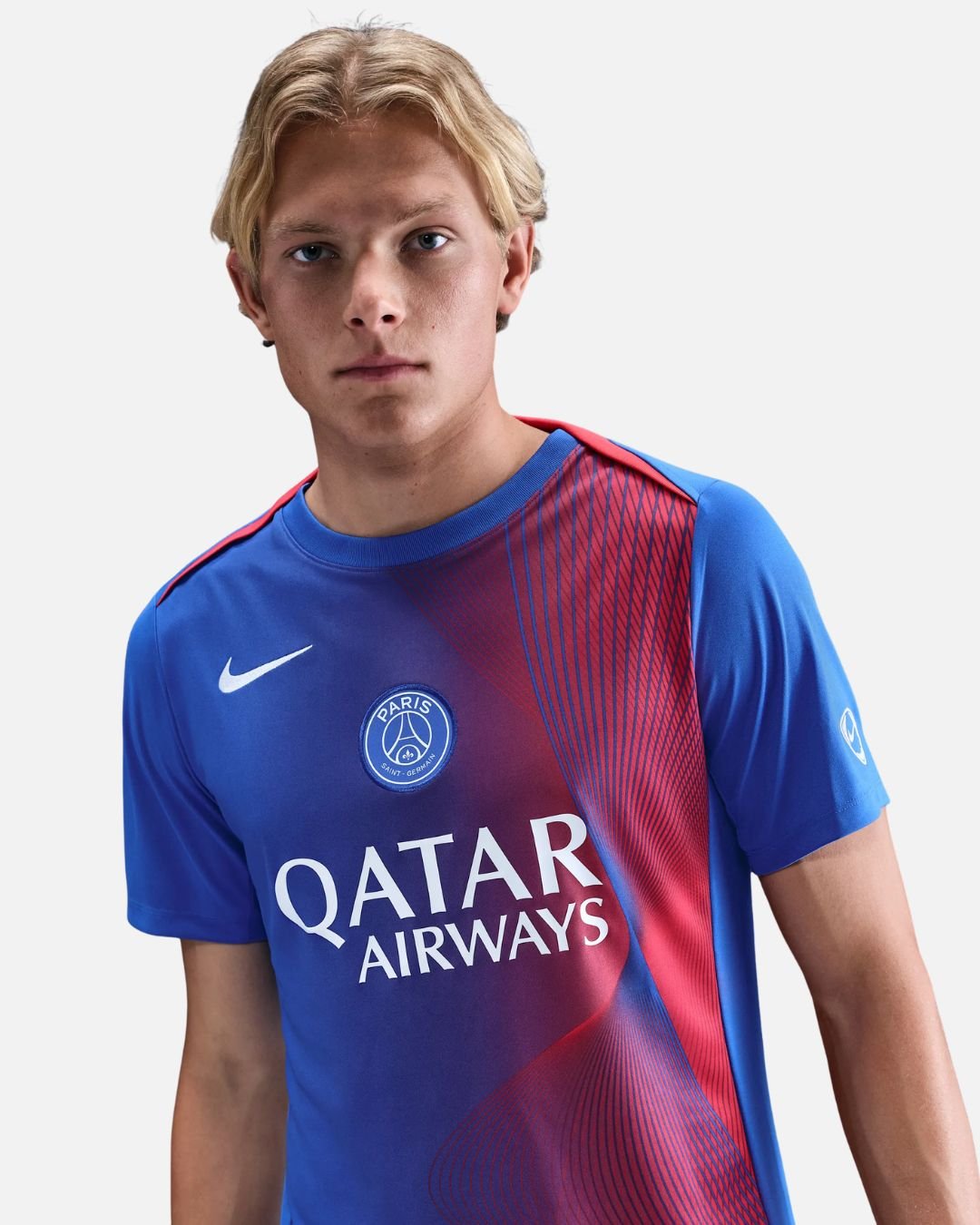 Maillot d'entraînement PSG Academy Pro Third 2025/2026 - Bleu/Rouge