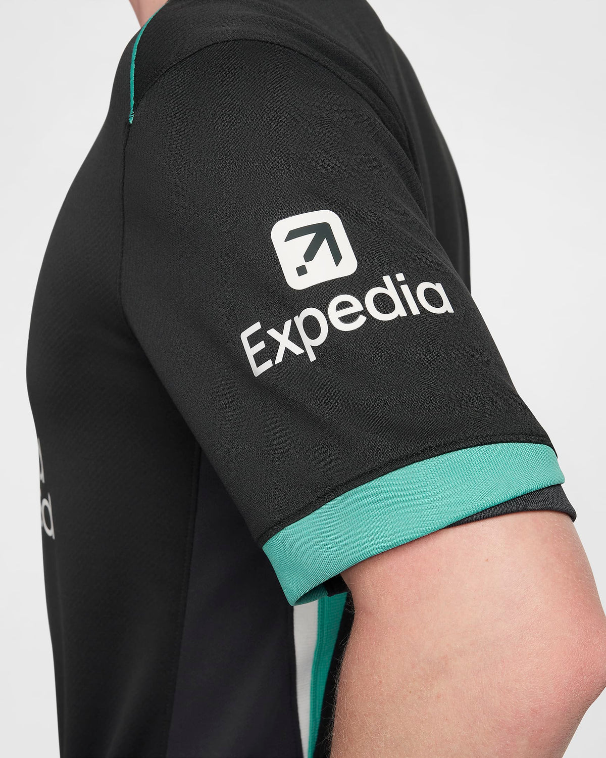 Maillot Liverpool FC Extérieur 2024/2025 - Noir/Vert
