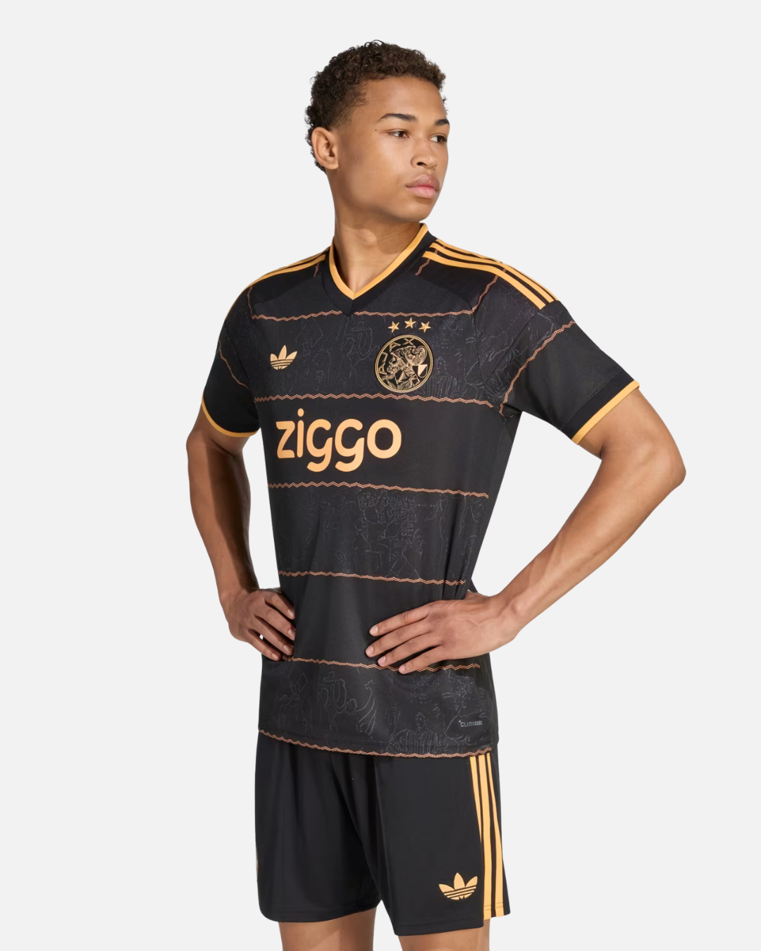 Maillot Extérieur Ajax Amsterdam 2026/2027 - Noir/Doré