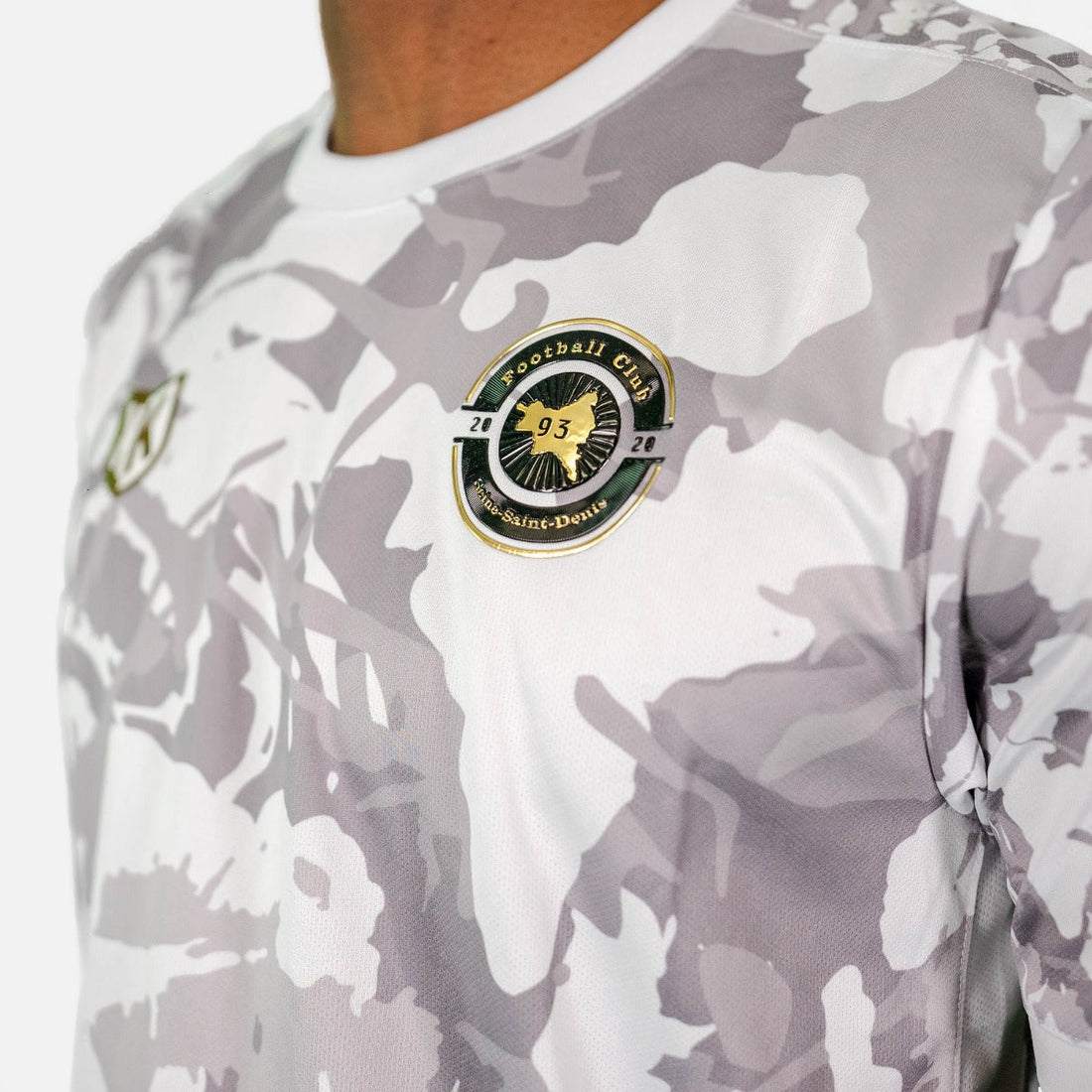 Maillot Extérieur FC 93 2022 - Blanc/Gris