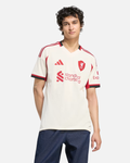 Maillot Extérieur Liverpool 2025/2026 - Beige/Rouge