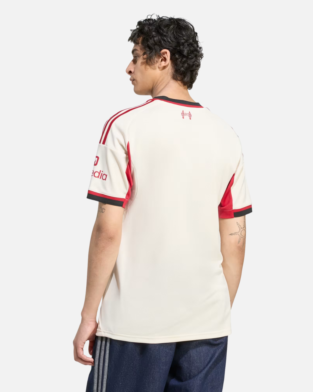 Maillot Extérieur Liverpool 2025/2026 - Beige/Rouge