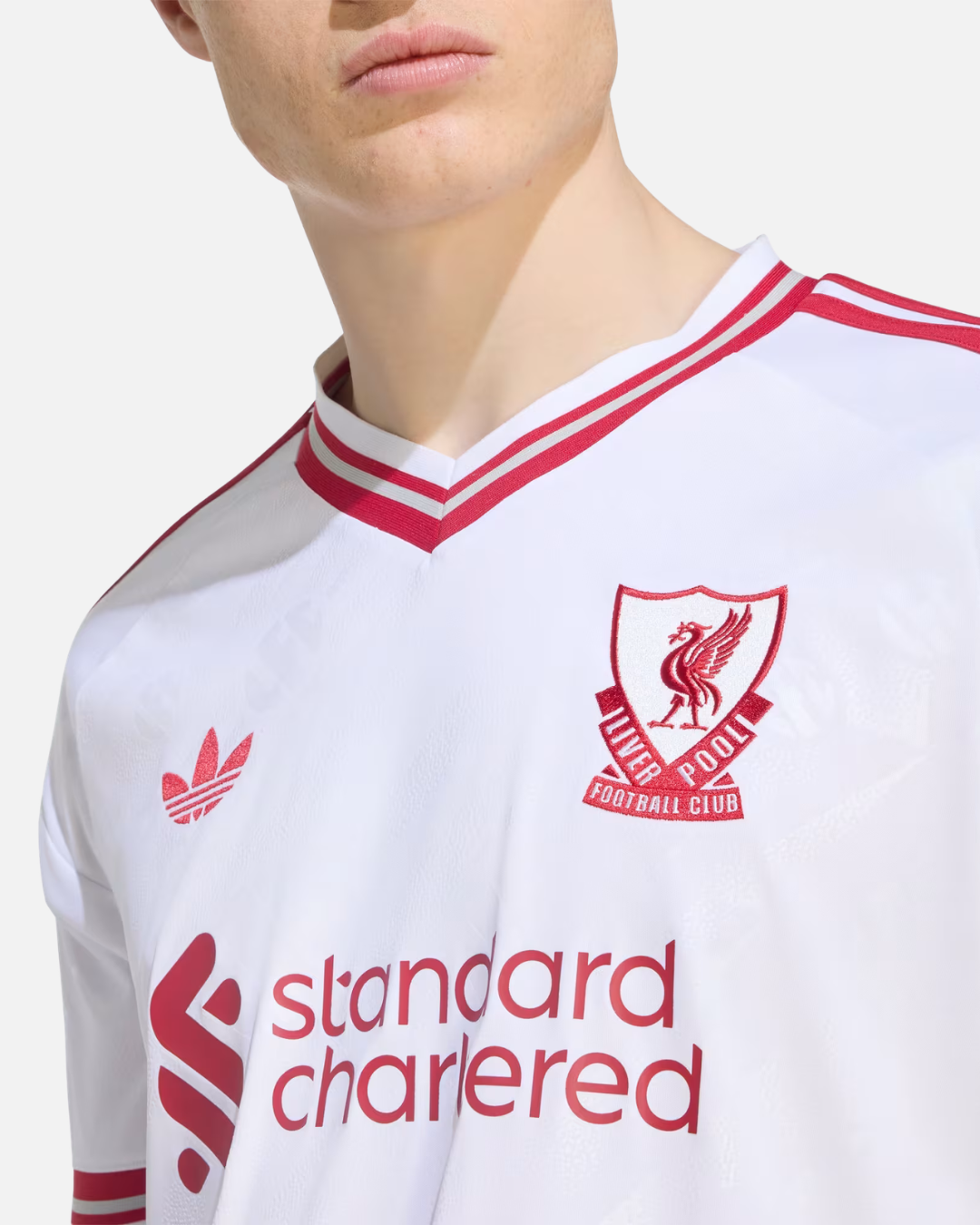 Maillot Extérieur Liverpool 2026/2027 - Blanc/Rouge