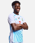 Maillot Elite Extérieur République Démocratique du Congo 2025/2026 - Blanc