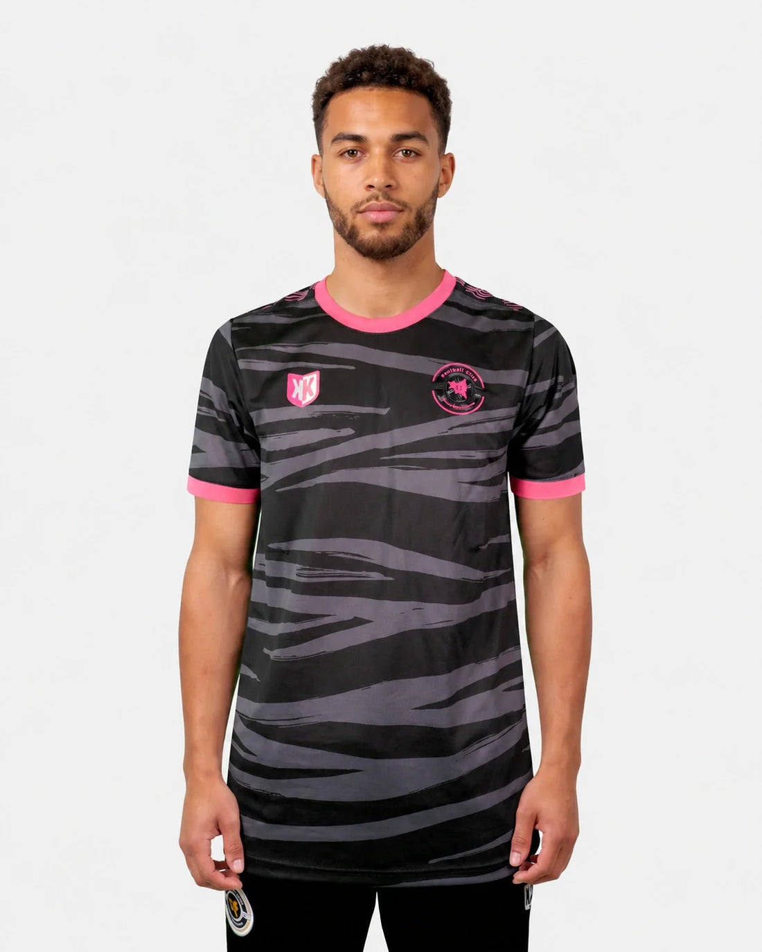 Maillot FC93 2022 - Noir/Rose