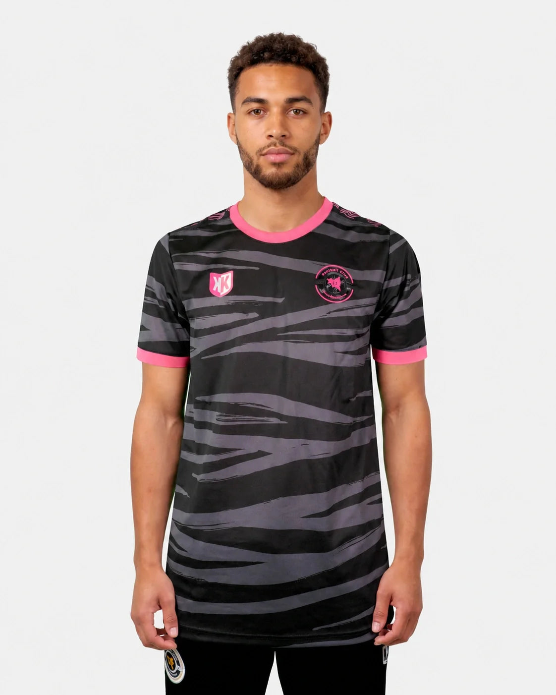 Maillot FC93 2022 - Noir/Rose