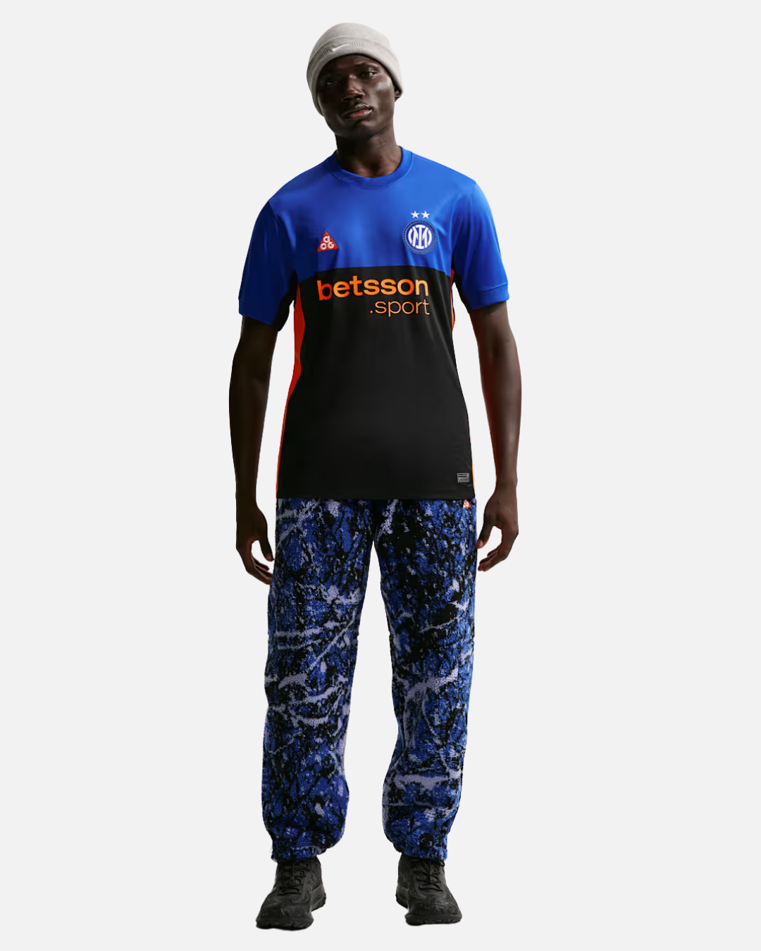 Maillot Inter Milan Domicile ACG 2025/2026 - Bleu/Orange