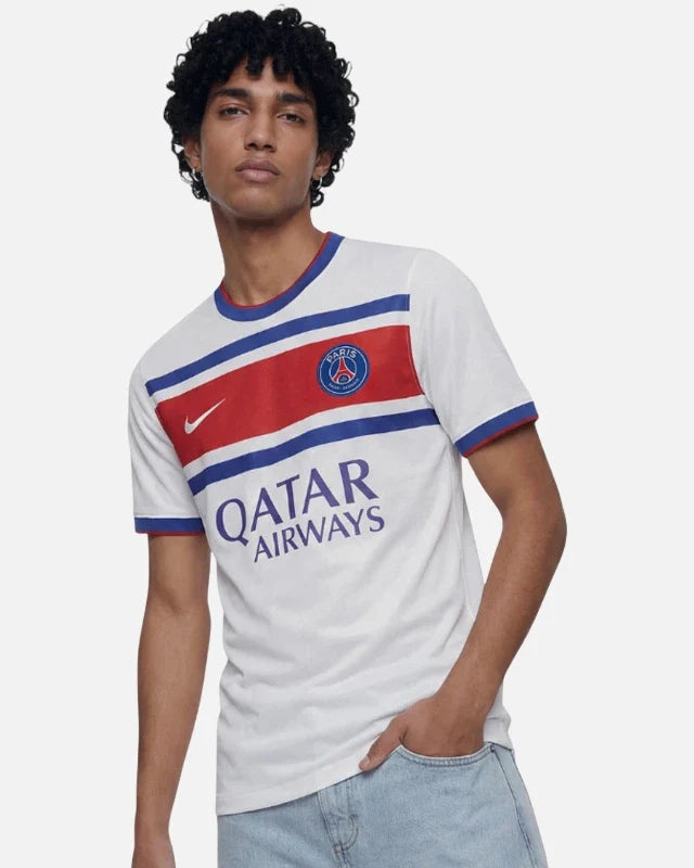 Maillot Nike Paris Saint-Germain Pré-Match 2026/2027- Blanc