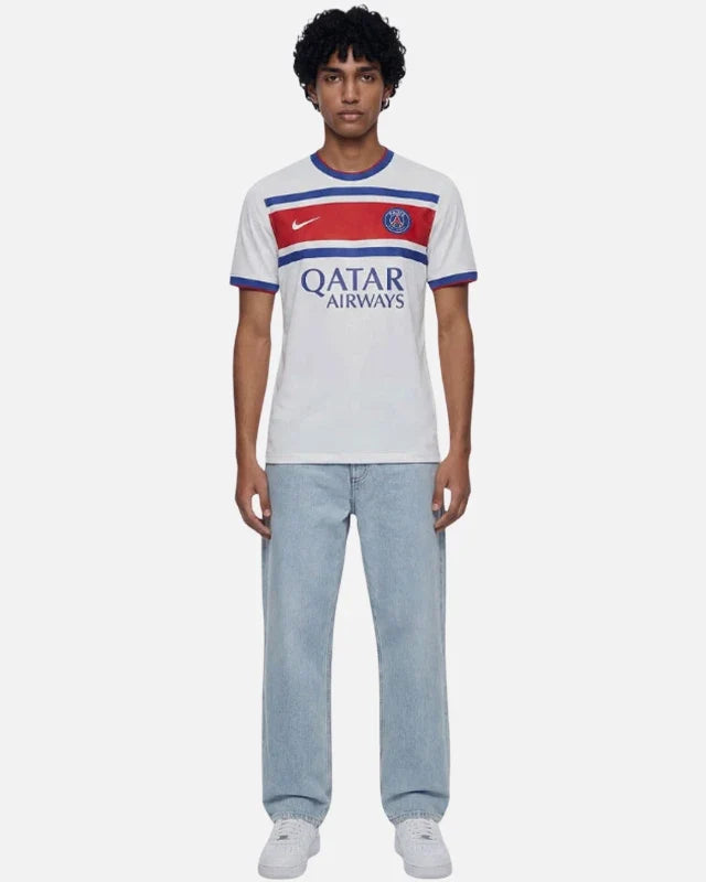 Maillot Nike Paris Saint-Germain Pré-Match 2026/2027- Blanc