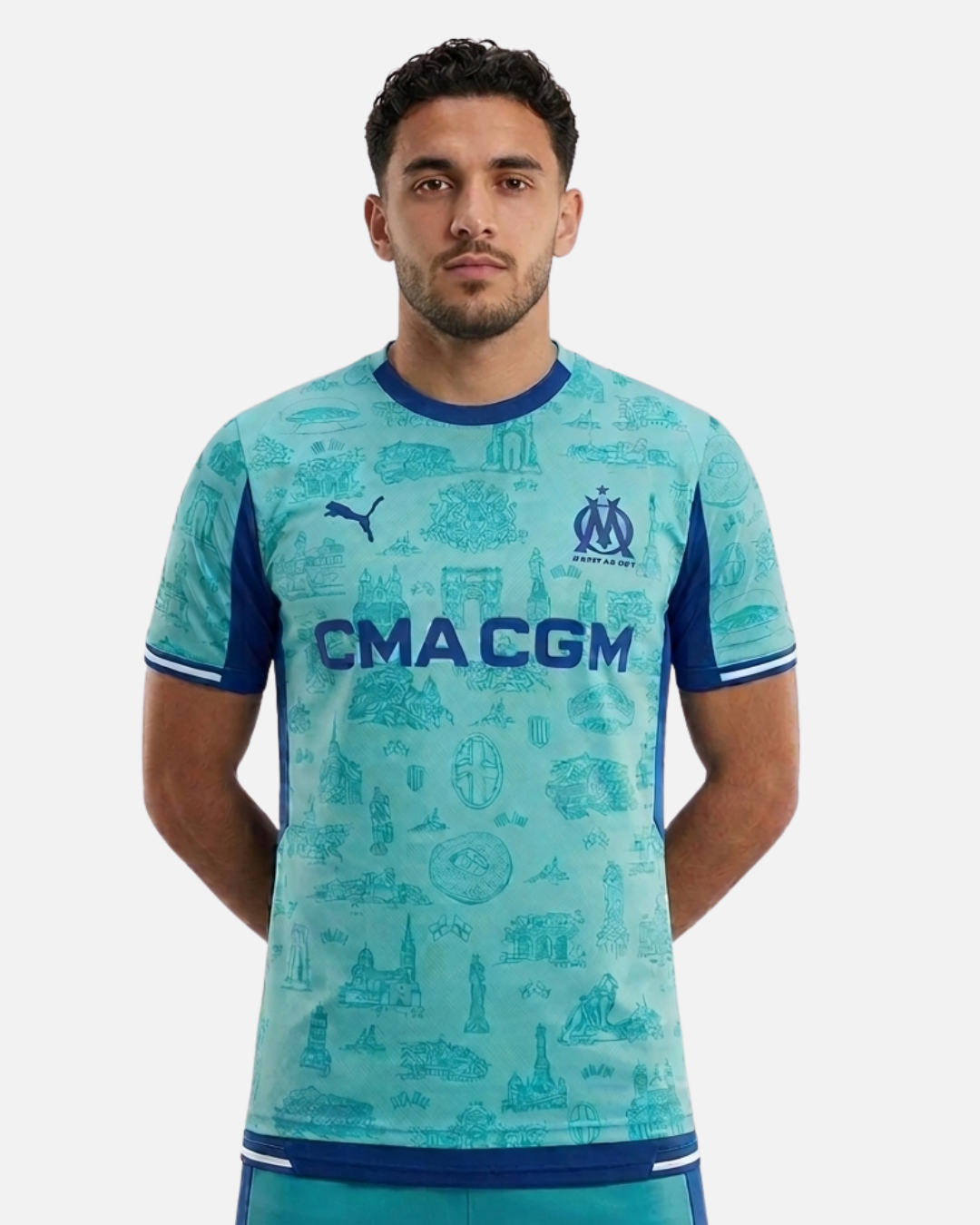 Maillot OM Edition Spéciale 2025/2026 - Bleu