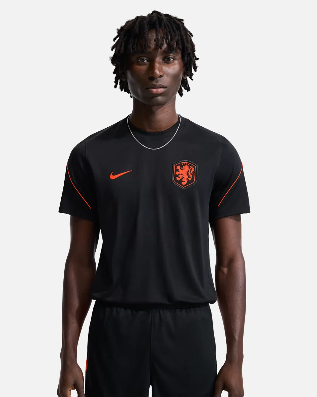 Maillot Pays-Bas Nike Strike Dri-FIT - Noir/Orange