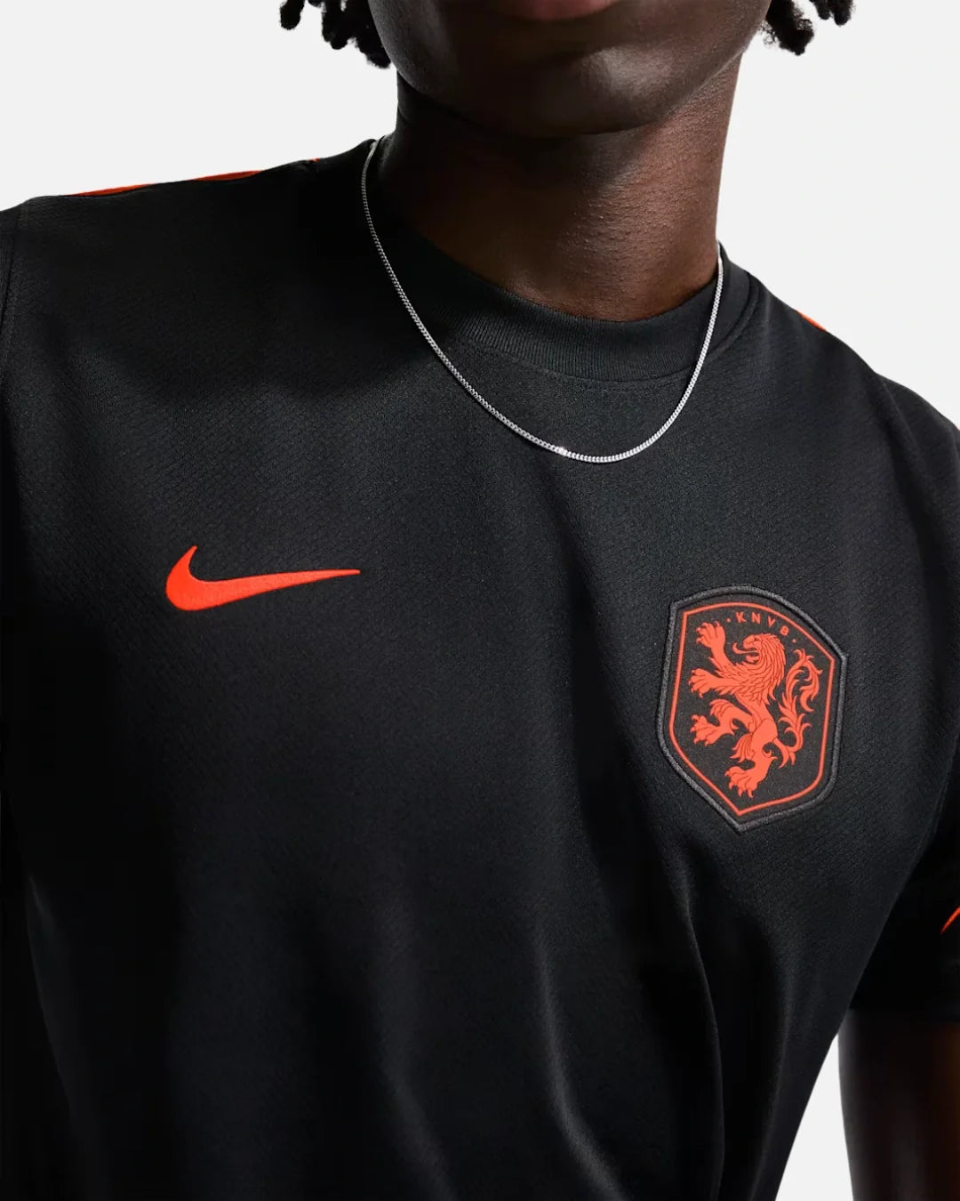 Maillot Pays-Bas Nike Strike Dri-FIT - Noir/Orange
