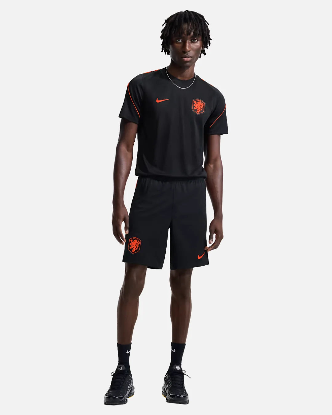 Maillot Pays-Bas Nike Strike Dri-FIT - Noir/Orange
