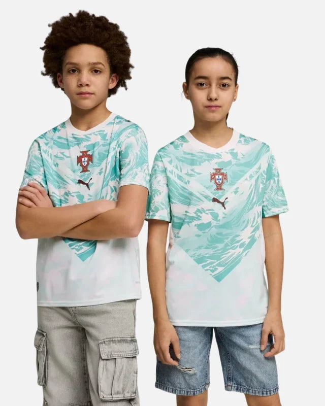 Maillot Extérieur Portugal Coupe du Monde 2026 Junior - Vert