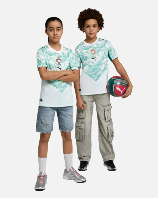 Maillot Extérieur Portugal Coupe du Monde 2026 Junior - Vert