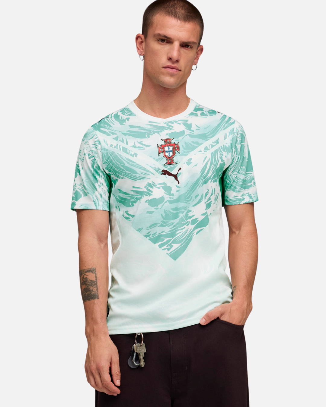 Maillot Extérieur Portugal Coupe du Monde 2026 - Vert
