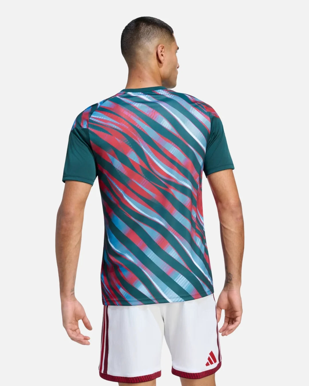 Maillot Pré-match Arsenal FC 2026/2027 - Vert/Bleu/Rouge