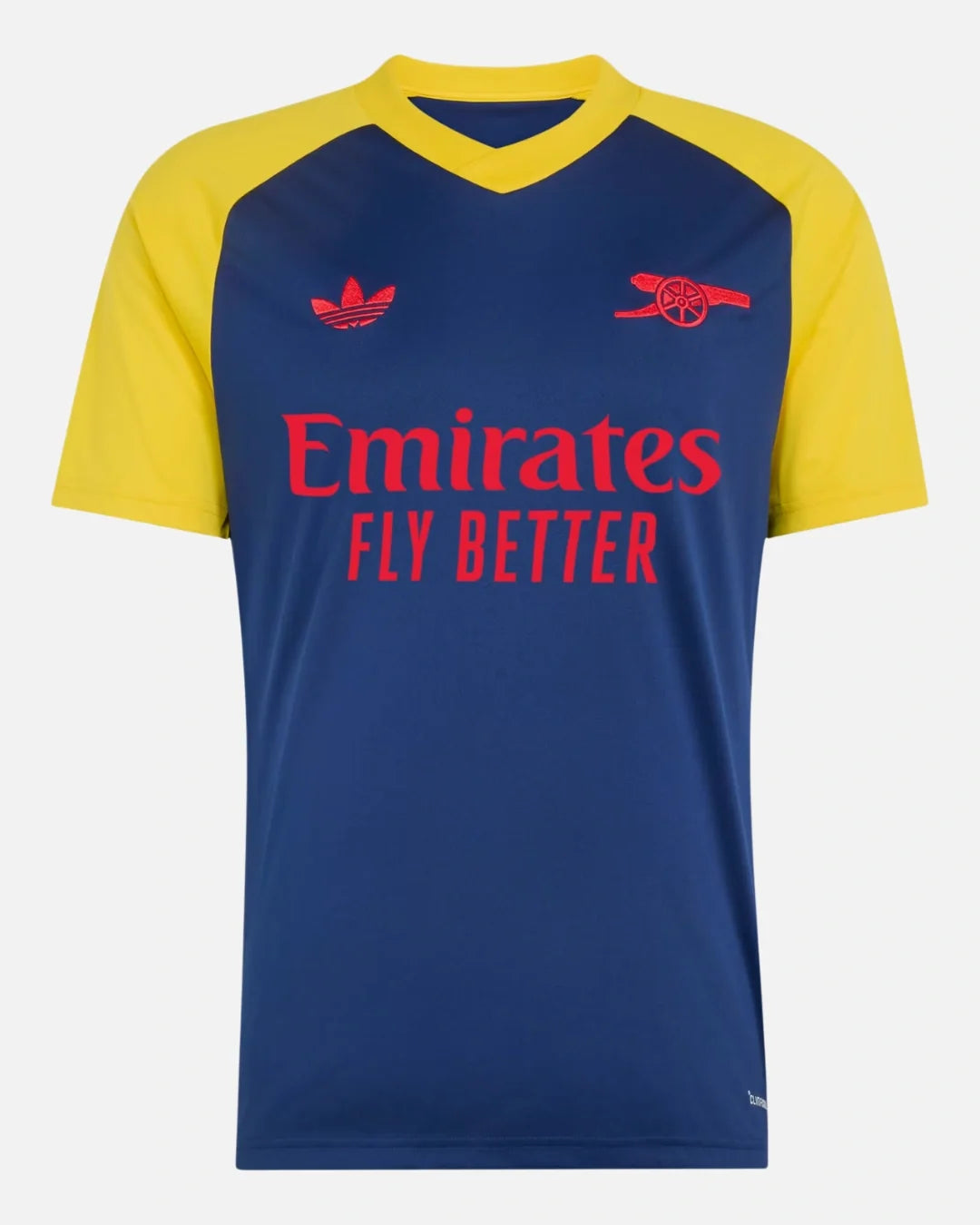 Maillot Pré-Match Extérieur Arsenal 2026/2027 - Bleu/Jaune