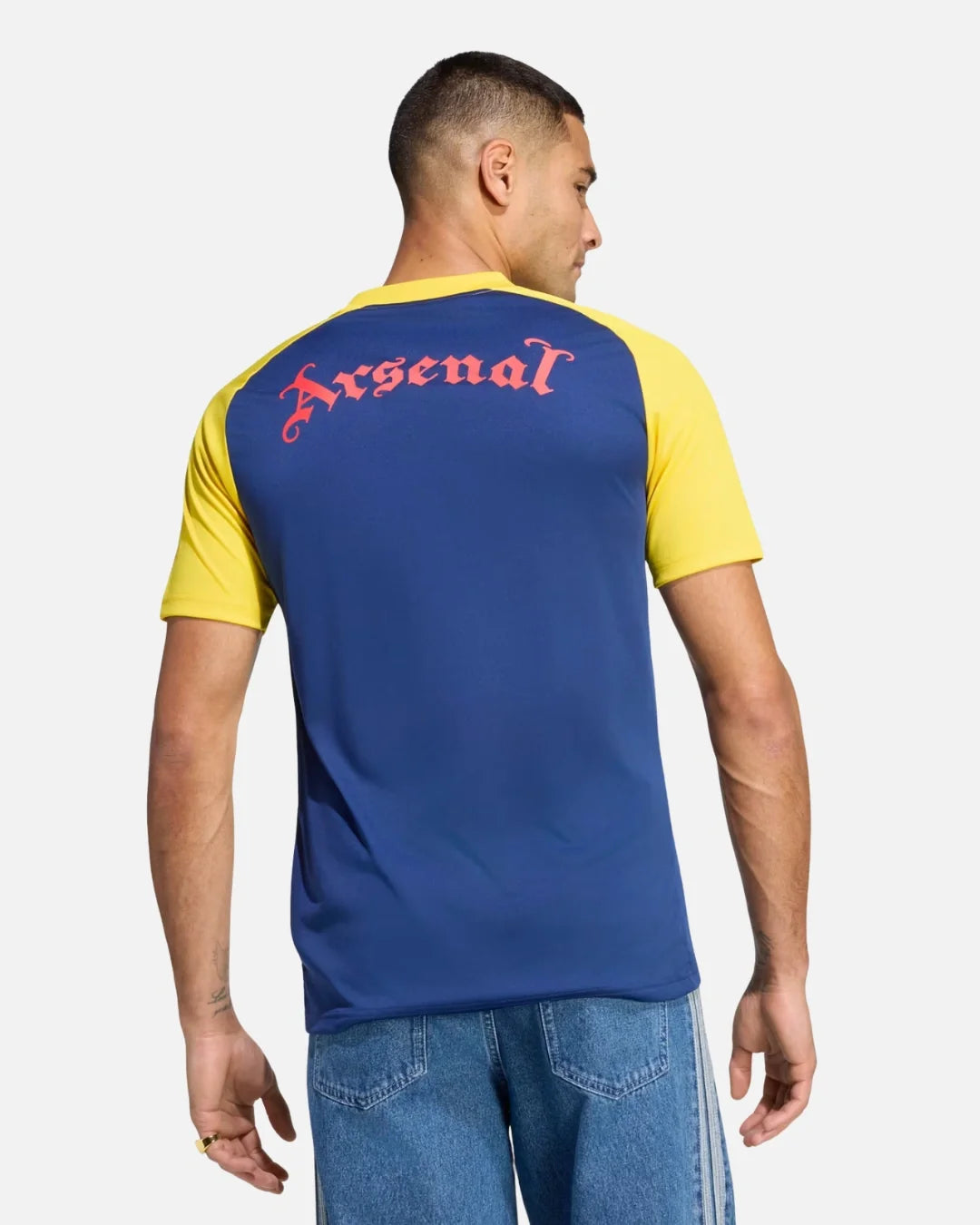 Maillot Pré-Match Extérieur Arsenal 2026/2027 - Bleu/Jaune