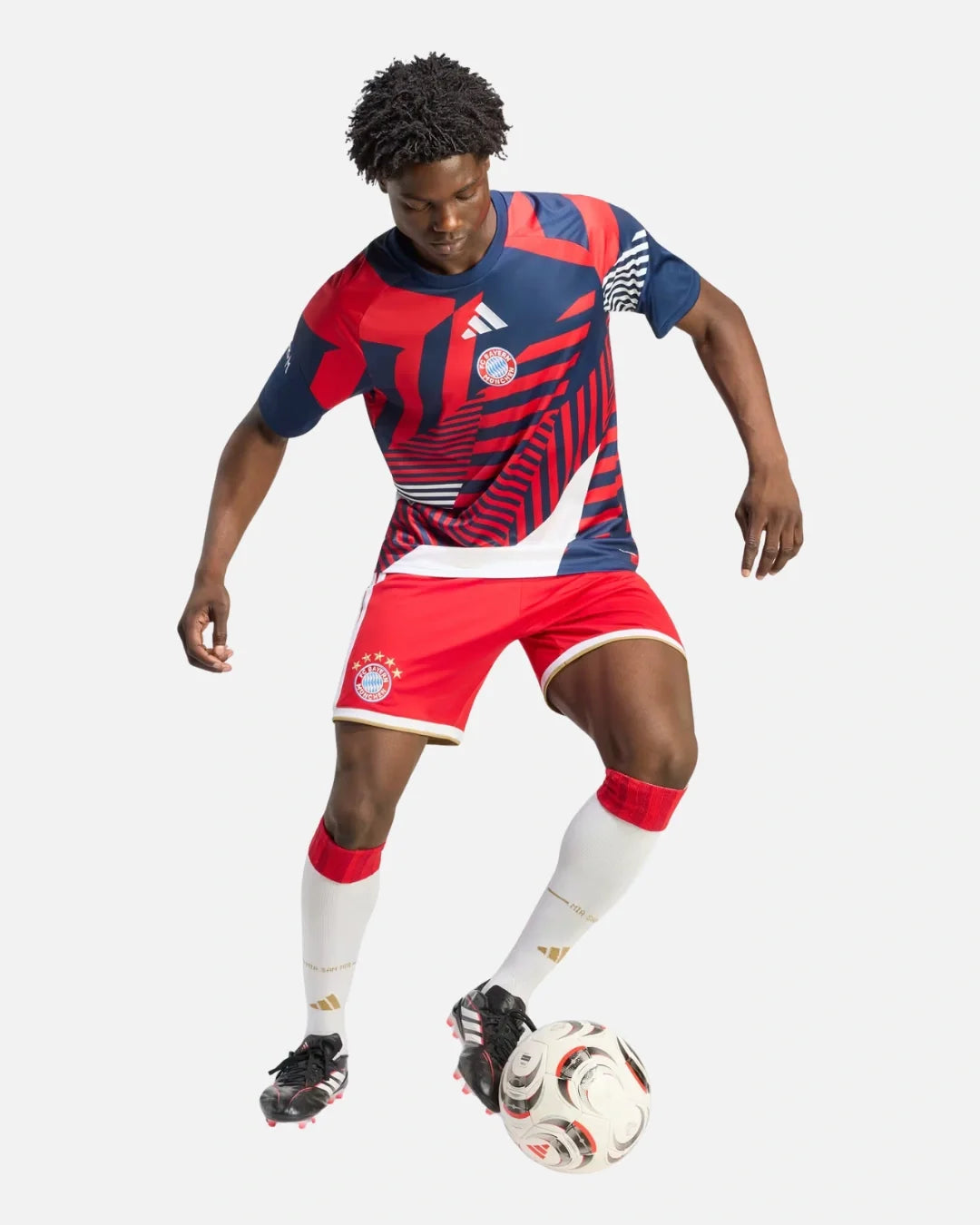 Maillot Pré-match FC Bayern Munich 2026/2027 - Rouge/Bleu/Blanc