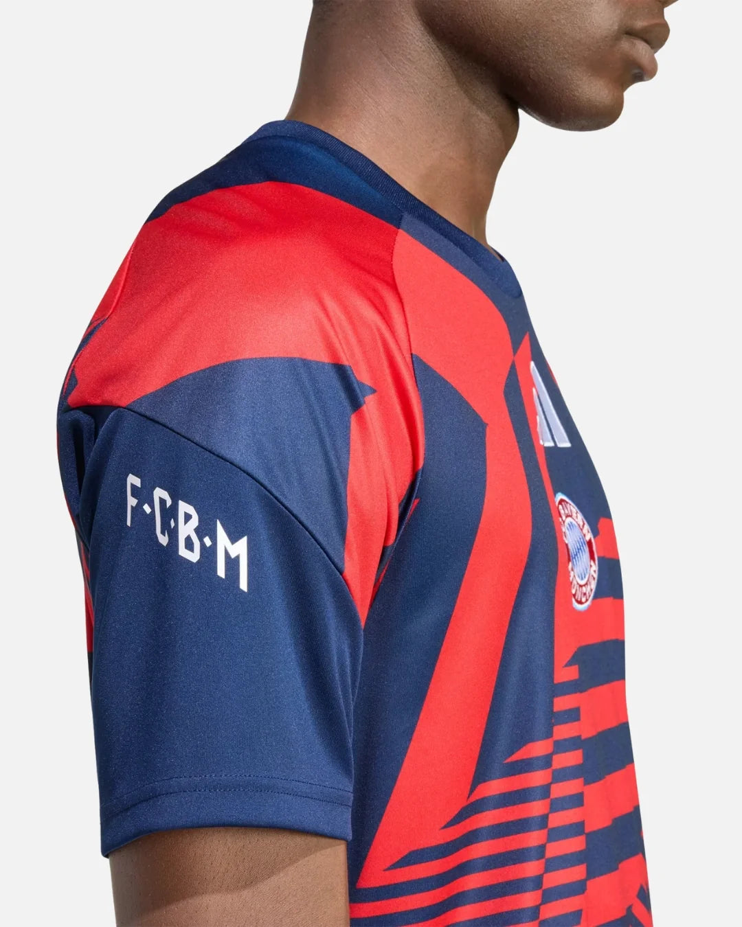 Maillot Pré-match FC Bayern Munich 2026/2027 - Rouge/Bleu/Blanc