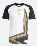 Maillot Pré-match Juventus 2026/2027 - Blanc/Noir/Doré