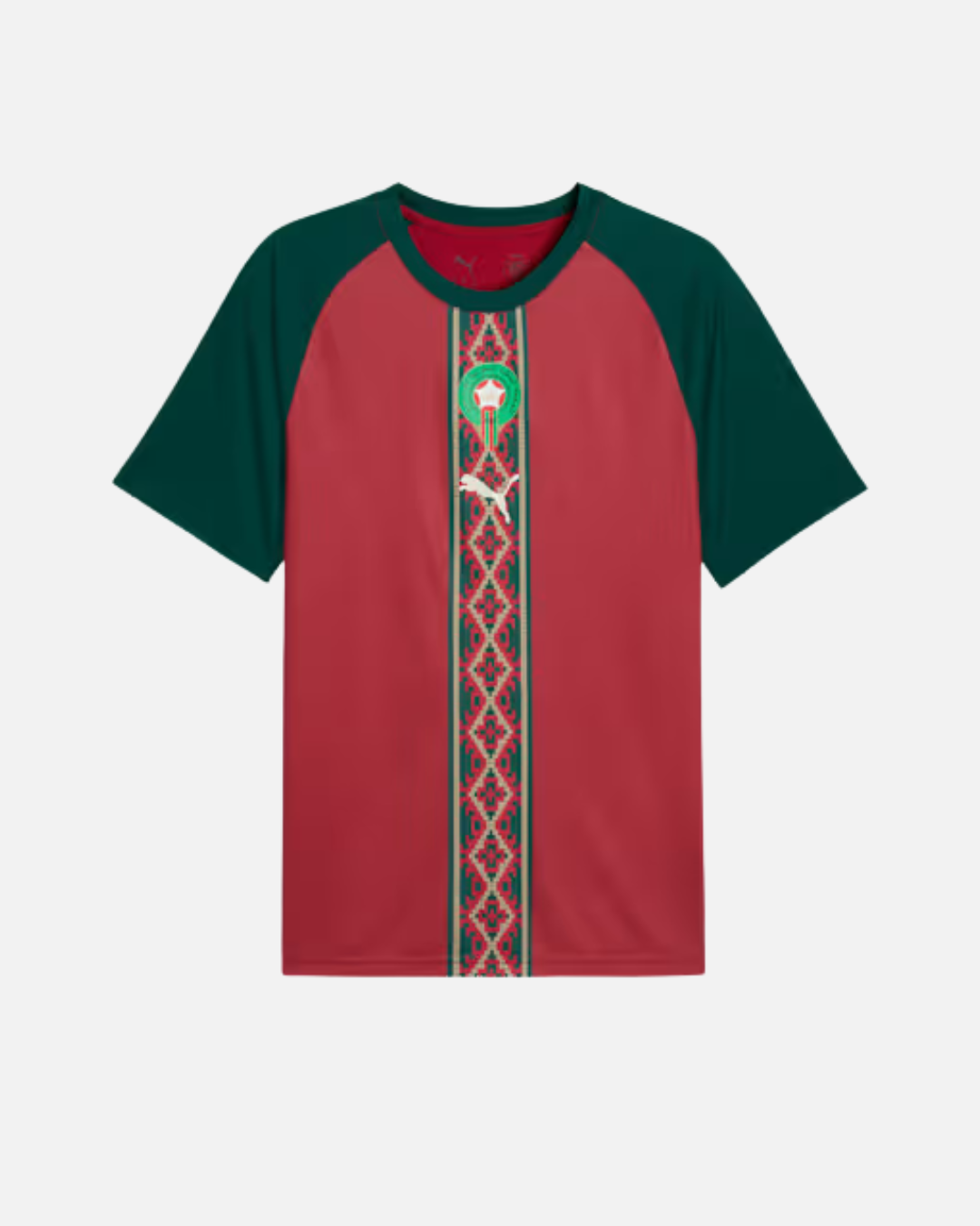 Maillot Pré-Match Maroc Coupe du Monde 2026 - Rouge