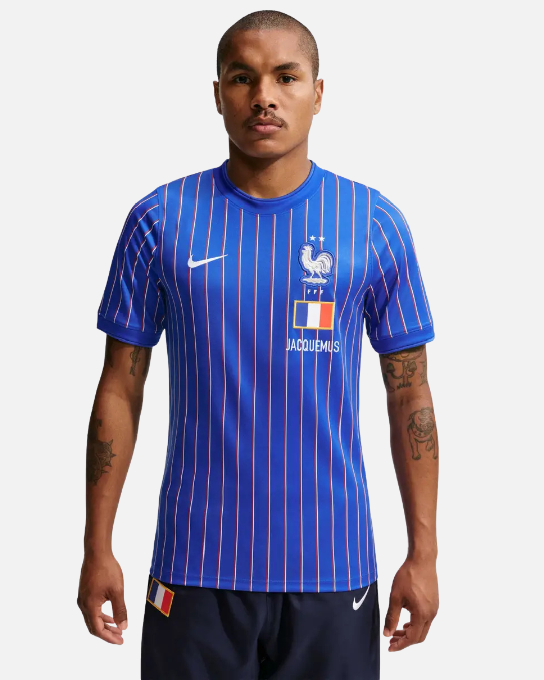 Maillot Pré-Match Équipe de France x Jacquemus Coupe du Monde 2026 - Bleu