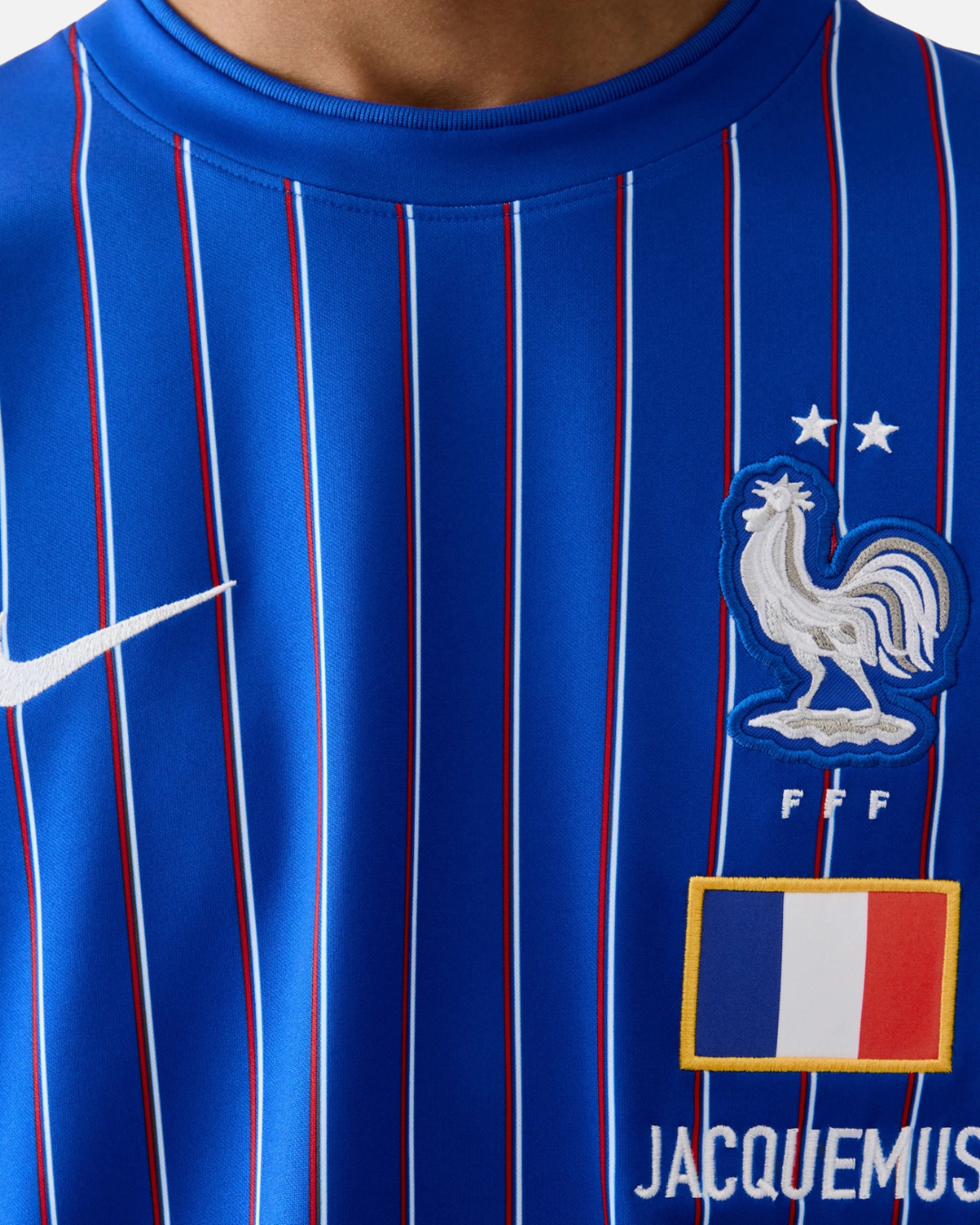 Maillot Pré-Match Équipe de France x Jacquemus Coupe du Monde 2026 - Bleu