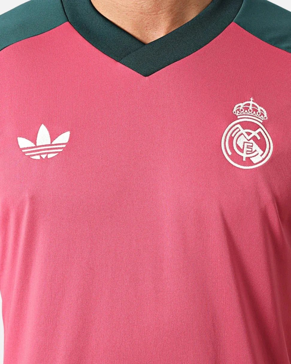 Maillot Pré-Match Real Madrid 2026/2027 - Rose/Vert