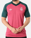 Maillot Pré-Match Real Madrid 2026/2027 - Rose/Vert