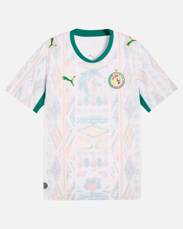 Maillot Domicile Sénégal Coupe du Monde 2026 -  Blanc