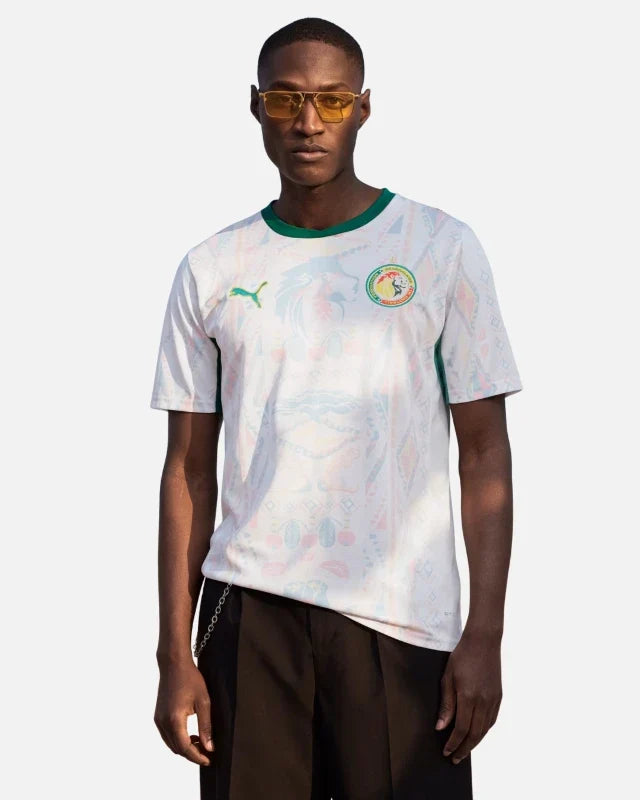 Maillot Domicile Sénégal Coupe du Monde 2026 -  Blanc