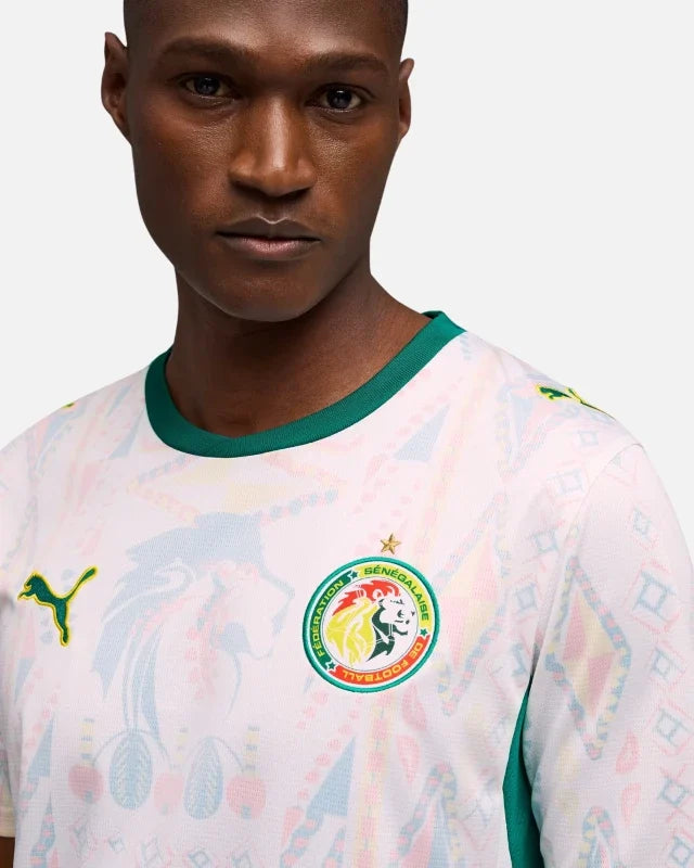 Maillot Domicile Sénégal Coupe du Monde 2026 -  Blanc