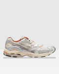 Mizuno Wave Rider 10 - Gris/Beige/Orange