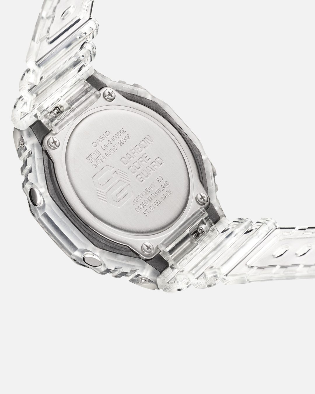 Montre Casio G-Shock Classic - Gris Transparent/Bleu