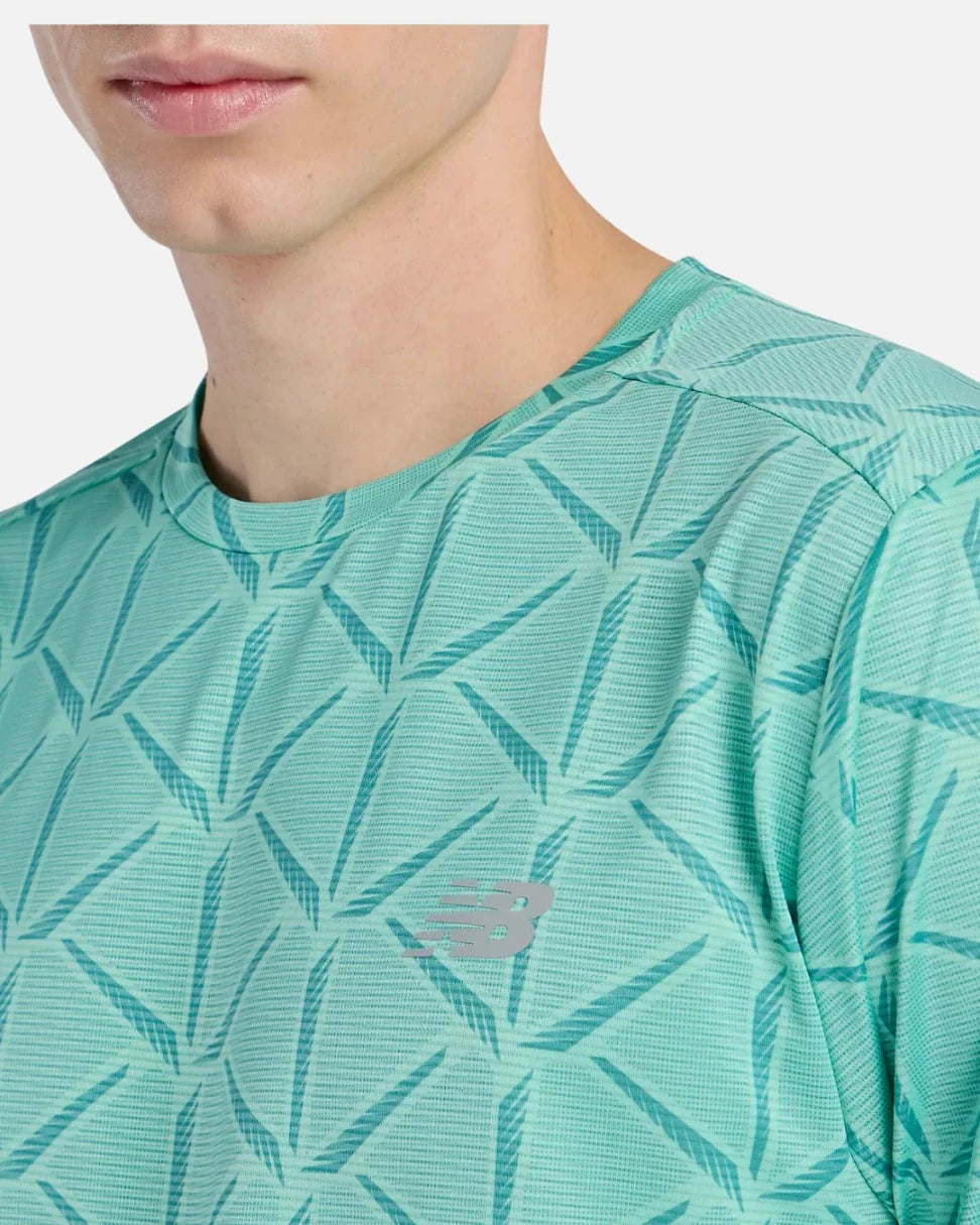 New Balance Sport Essential Printed - Bleu