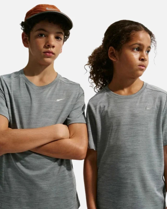 Nike Miler T-shirt Junior - Gris