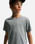 Nike Miler T-shirt Junior - Gris