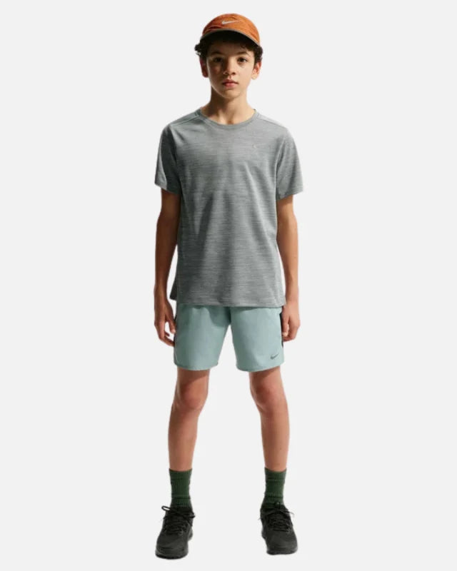 Nike Miler T-shirt Junior - Gris