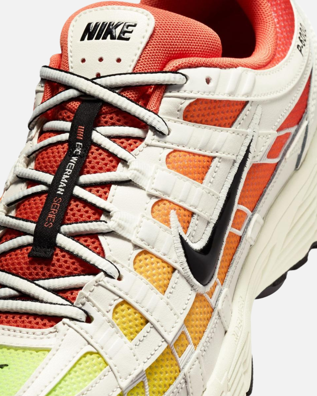 Nike P-6000 - Beige/Rouge/Vert