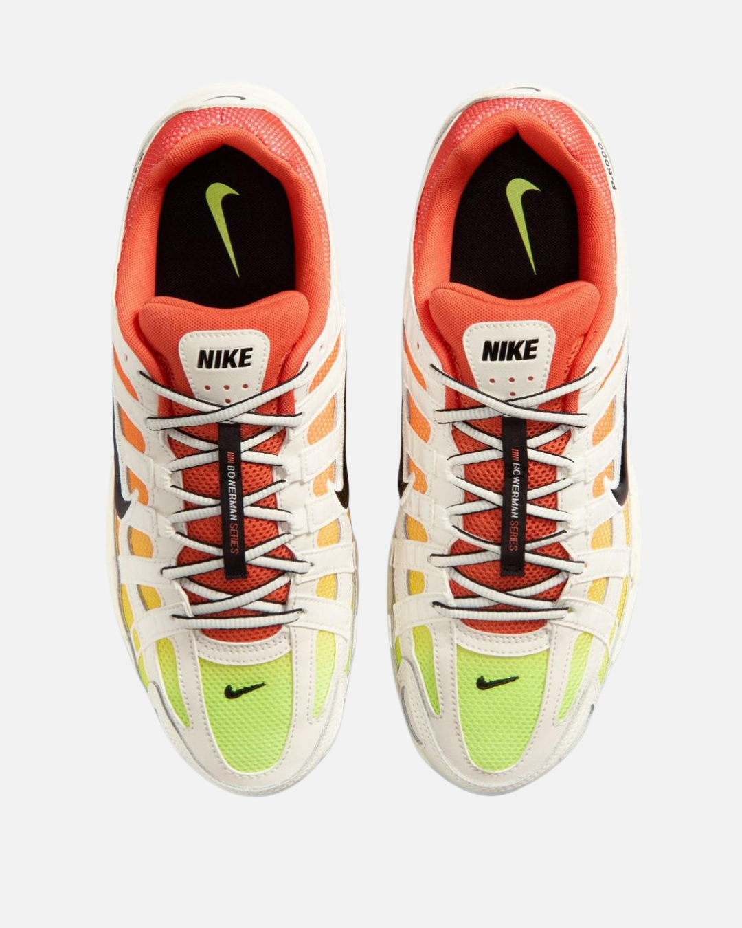 Nike P-6000 - Beige/Rouge/Vert