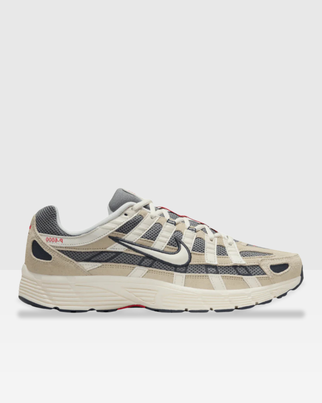 Nike P-6000 - Gris/Blanc/Rouge