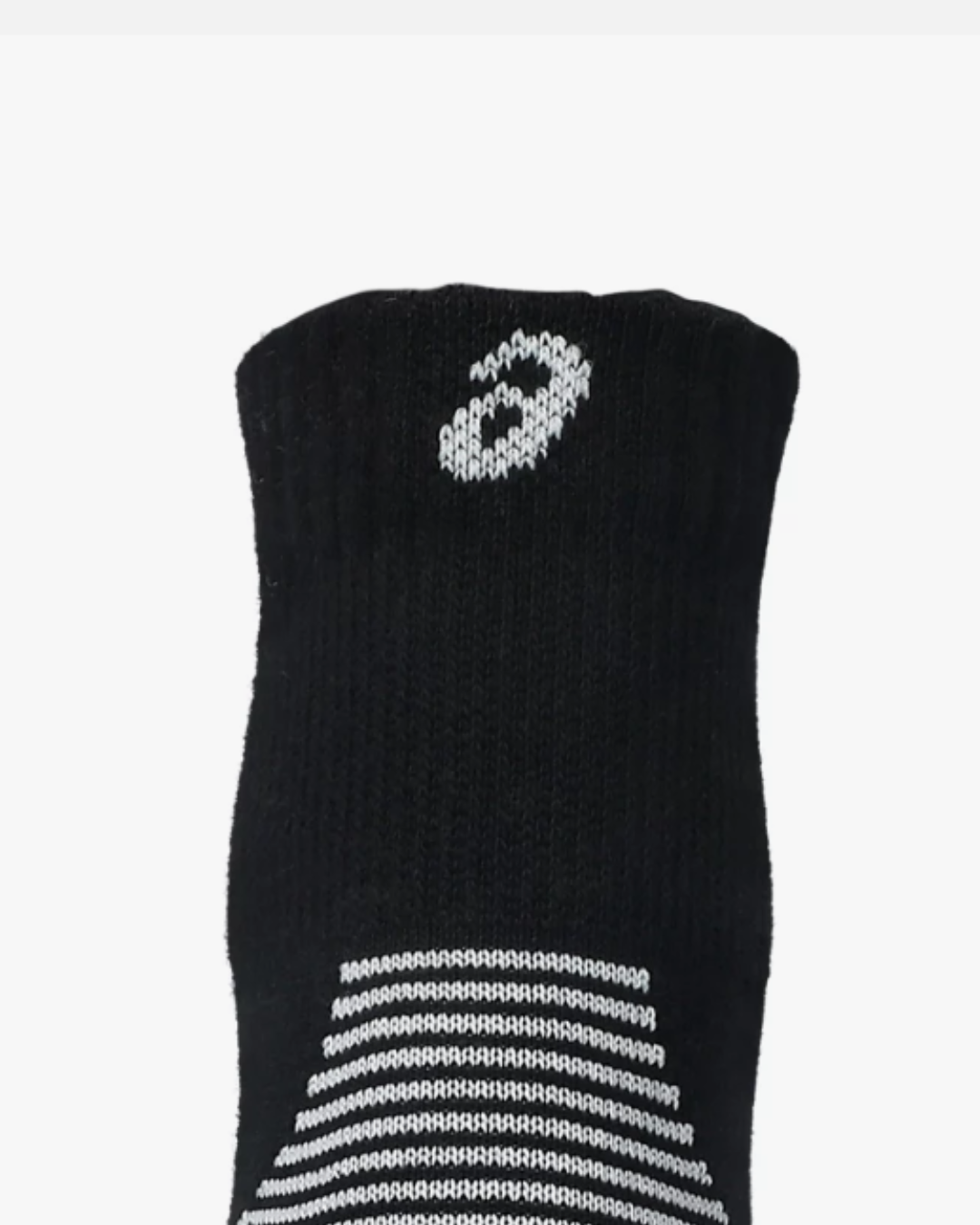 Pack de 2 chaussettes Asics Cushioned Run Quarter - Noir