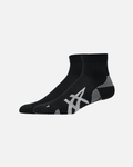 Pack de 2 chaussettes Asics Cushioned Run Quarter - Noir