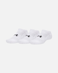 Pack de 3 Chaussettes Under Armour Performance Cotton - Blanc