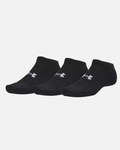 Pack de 3 Chaussettes Under Armour Performance Cotton - Noir